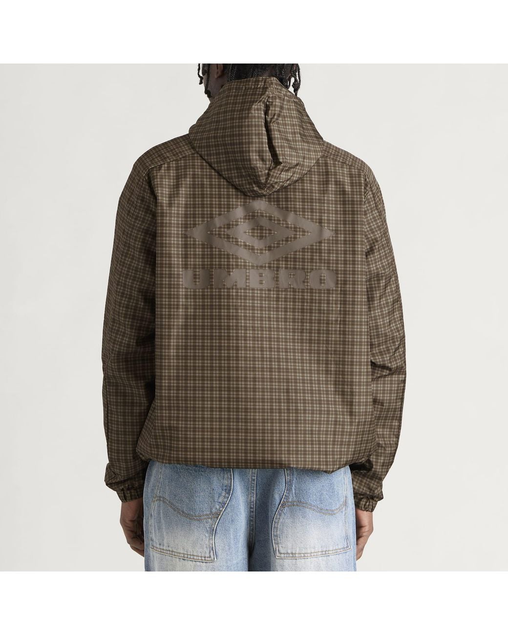 Umbro Green Cagoule for men