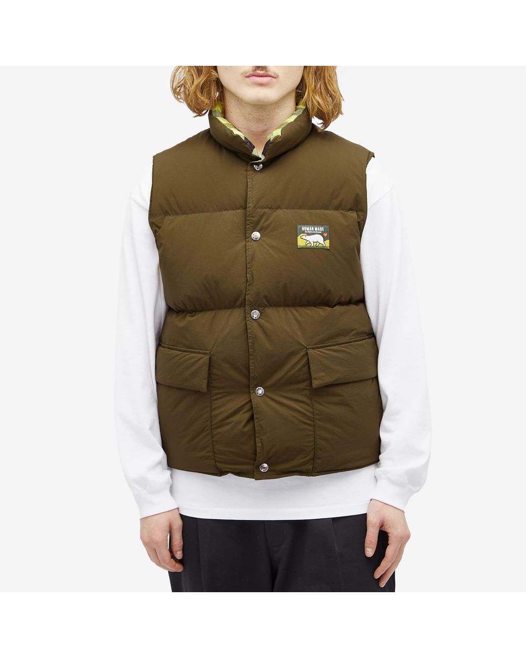 r*9様 HUMAN MADE REVERSIBLE DOWN VEST NAV Path