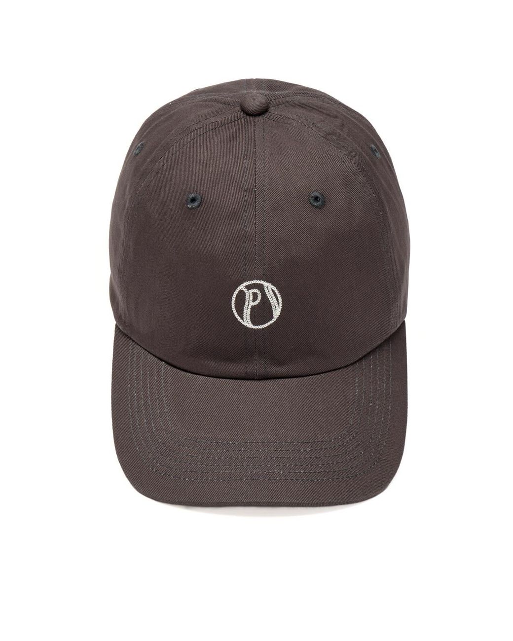 Palmes Brown Ball 6-Panel Cap for men