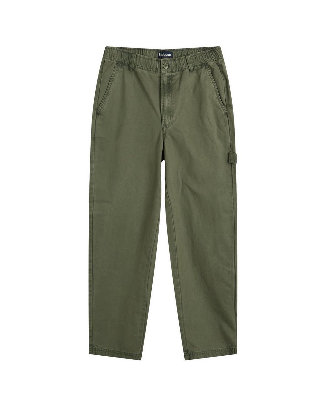 Barbour Green Harton Relaxed Trousers for men