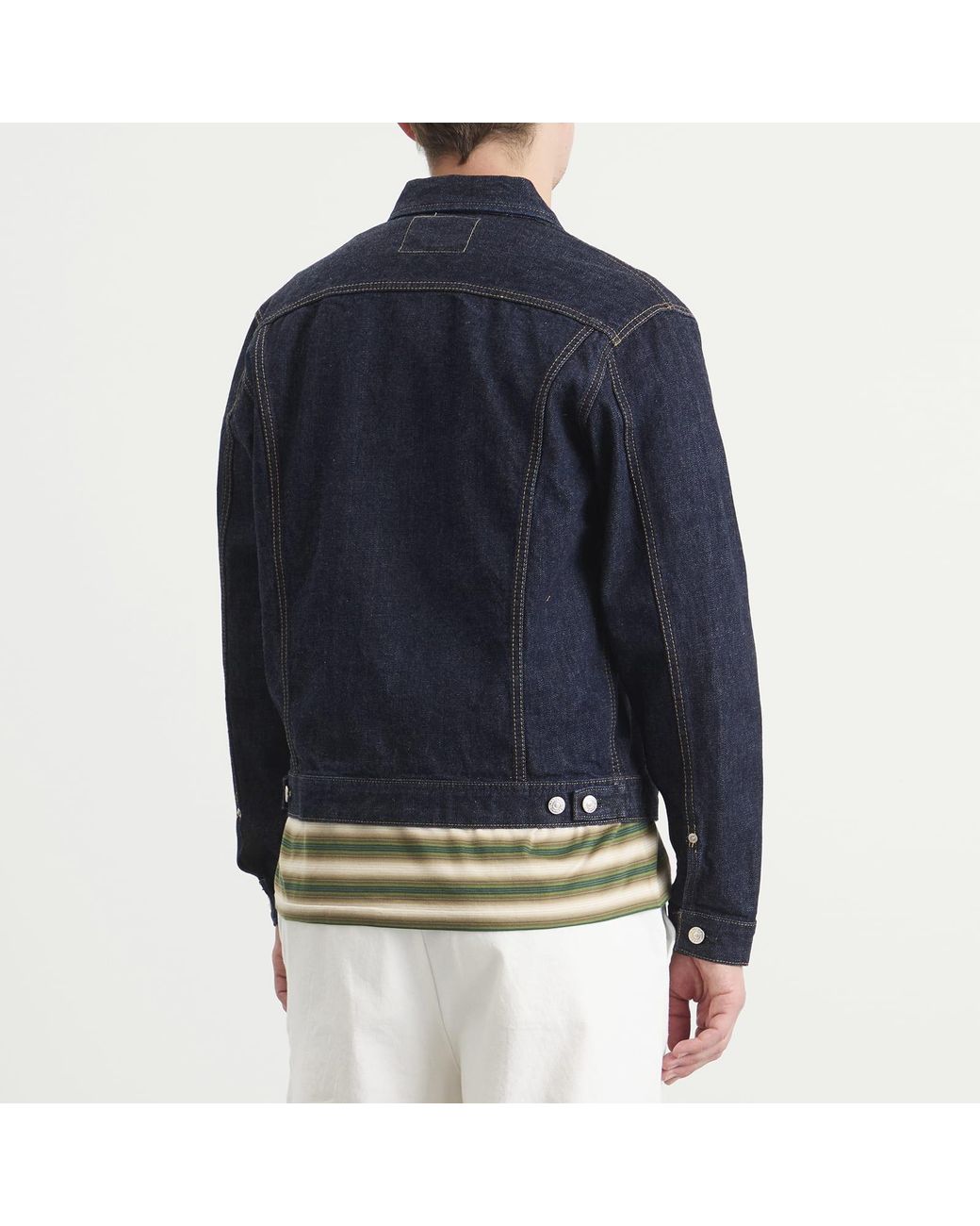 Edwin Blue Selvedge Denim Jacket for men