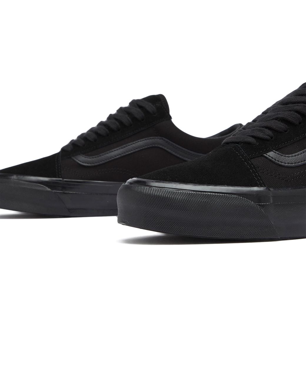 Vans Black Iconic Low-Top Canvas Sneakers