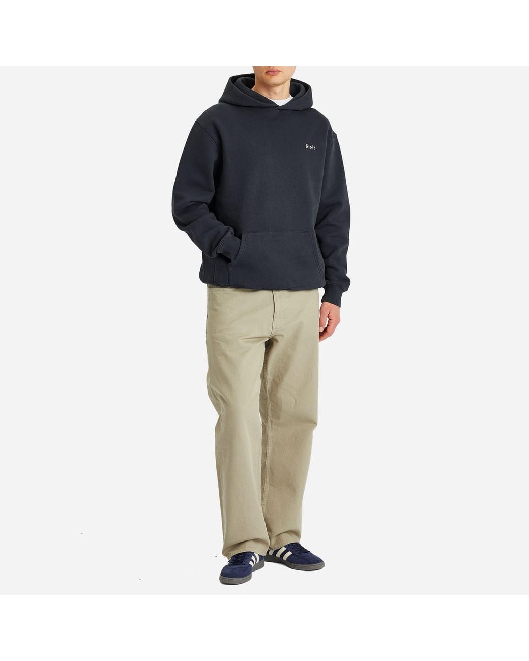 Forét Blue Noon Hoodie for men