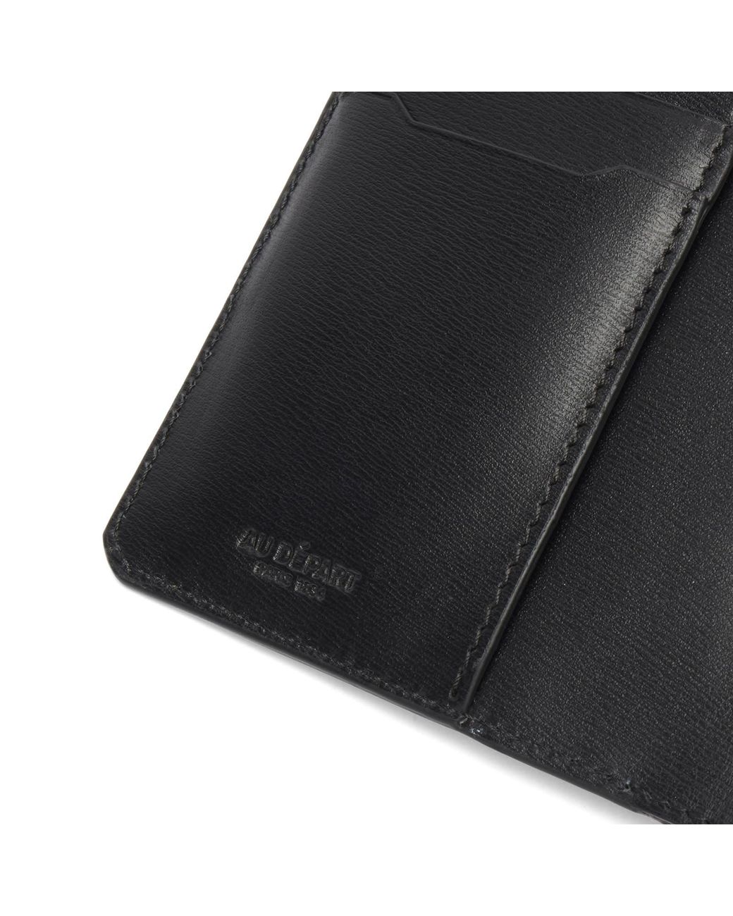 AU DEPART Gray Passport Case