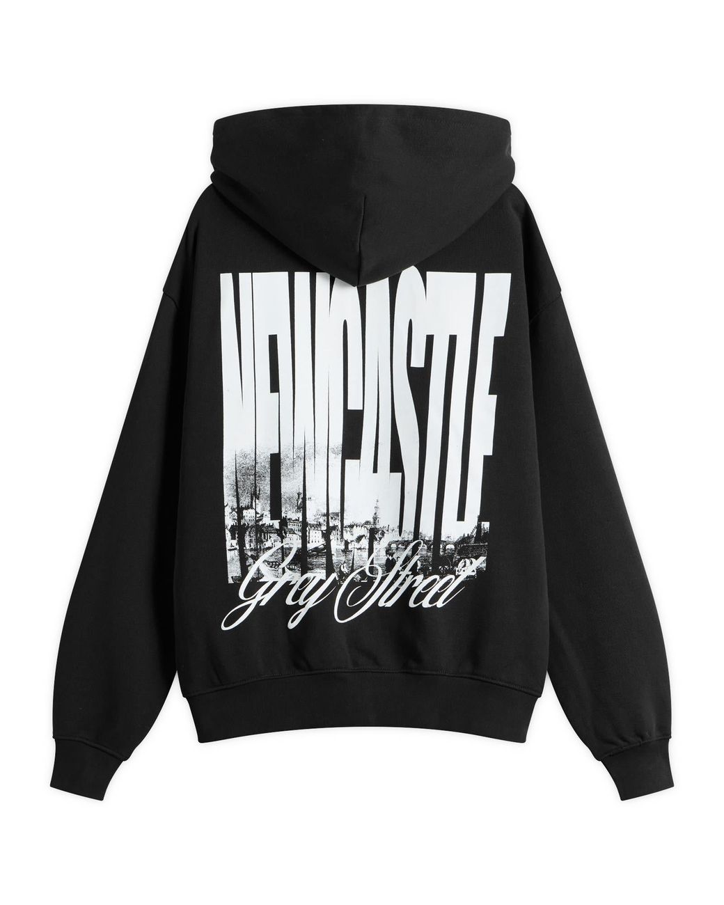 END. Black Newcastle Zip Hoodie