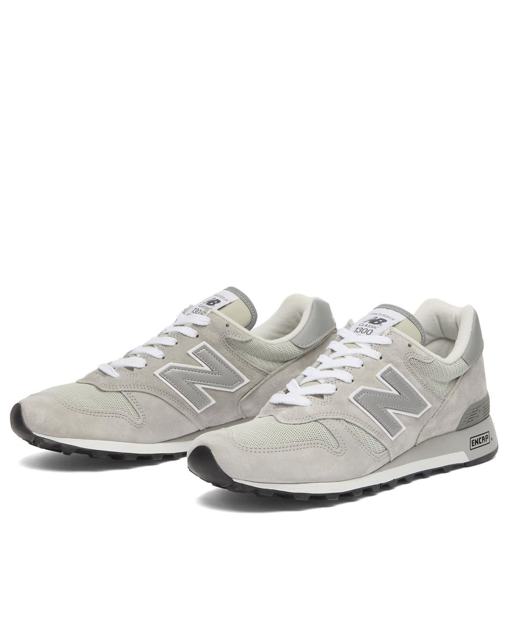 New Balance White 1300 Sneaker