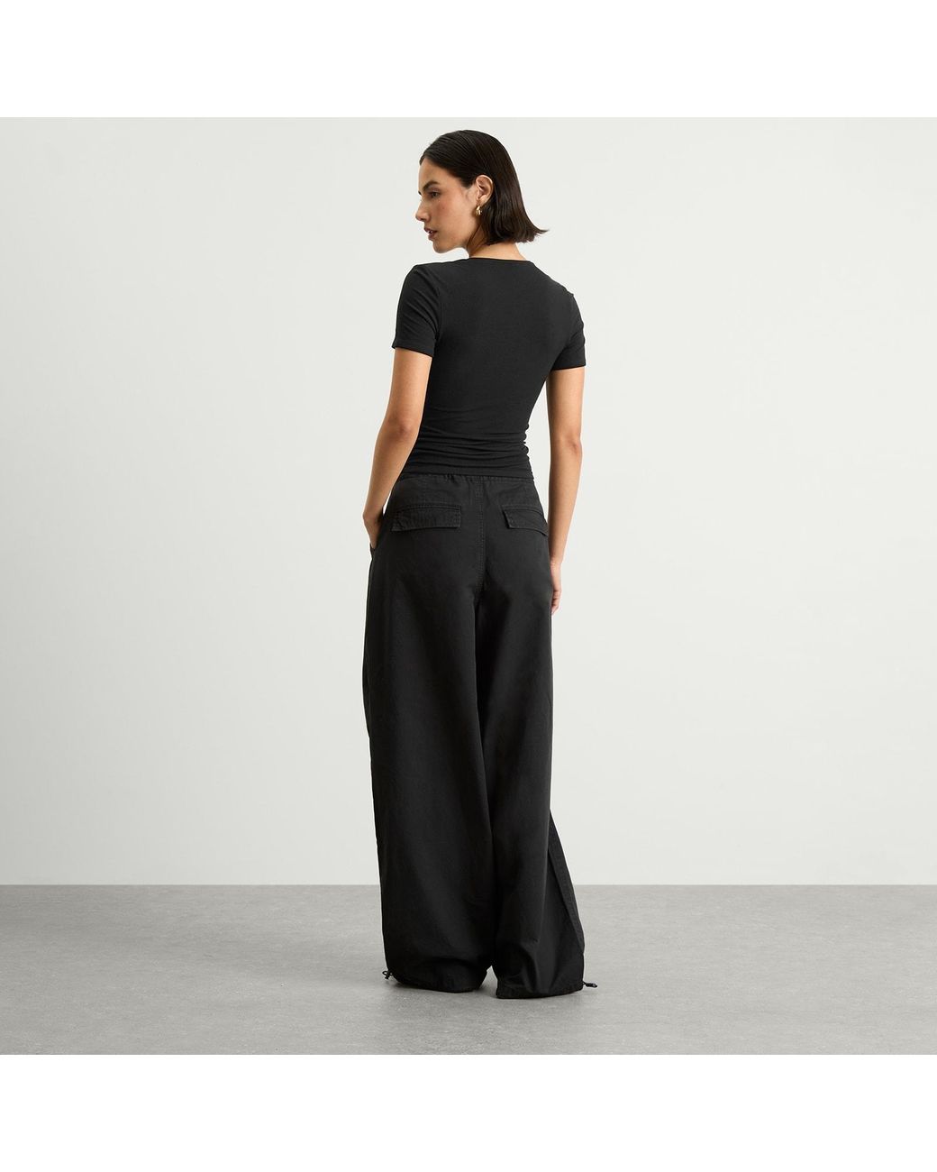 Tala Black 365 Long Line T-Shirt