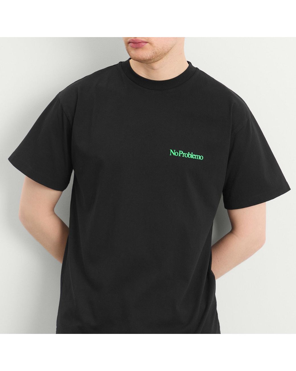 No Problemo Black Mini Problemo T-Shirt for men