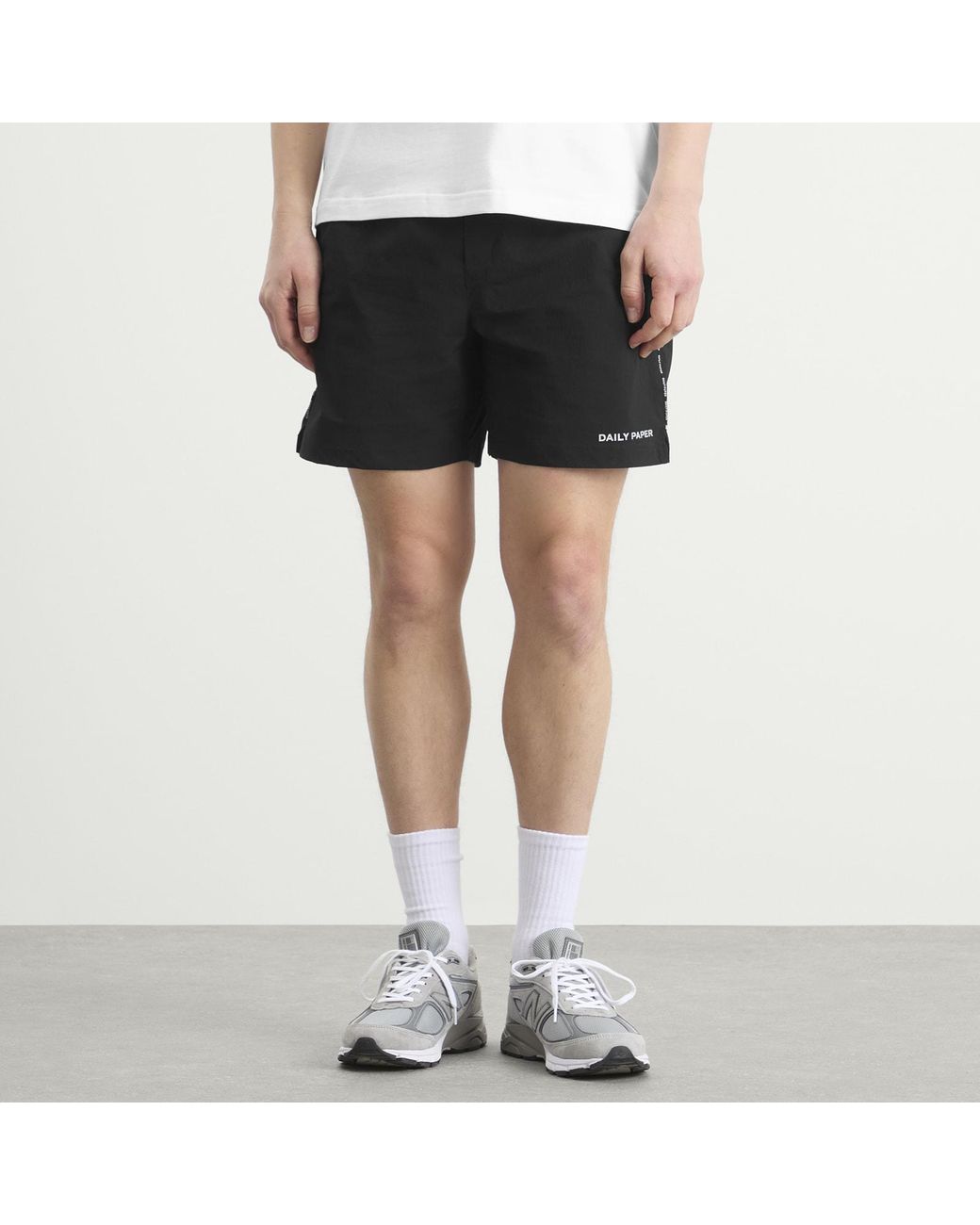 Daily Paper Black Mehani Shorts for men