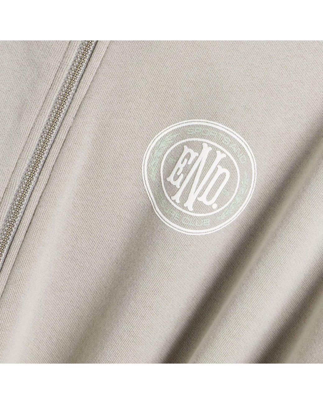 END. Gray Leisure Zip Hoodie