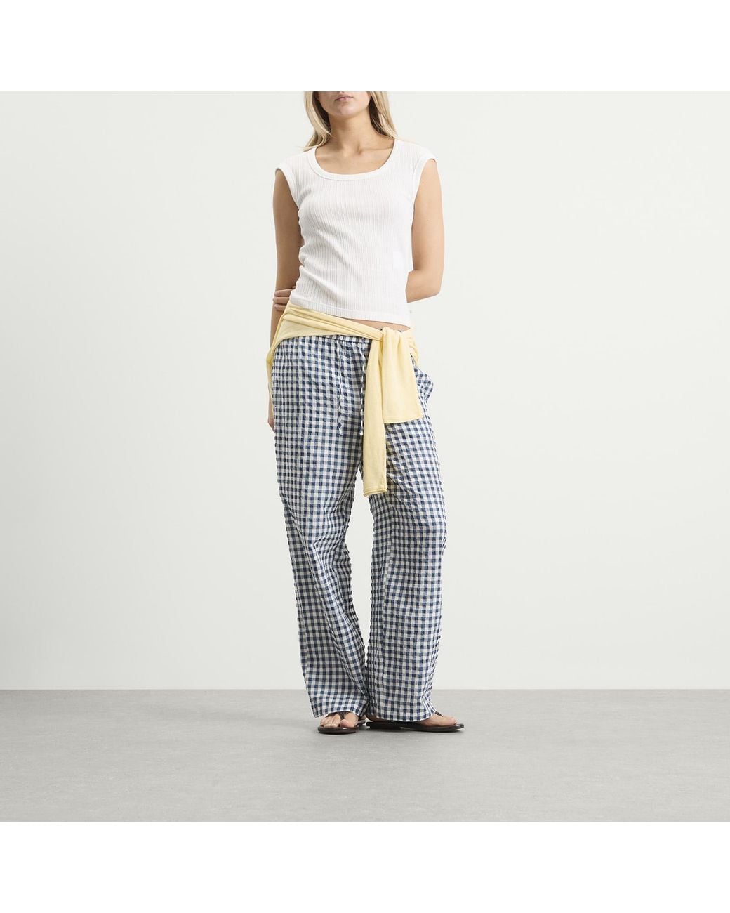 DUNST Blue Pyjama Slacks