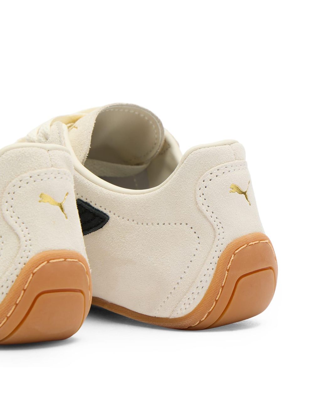 PUMA White K-Street Suede Sneaker