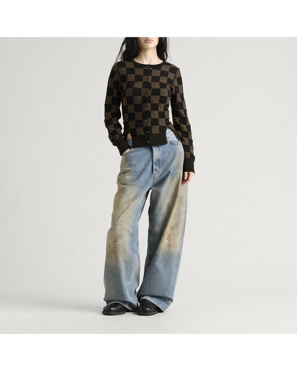 PAOLINA RUSSO Black Warrior Cardigan