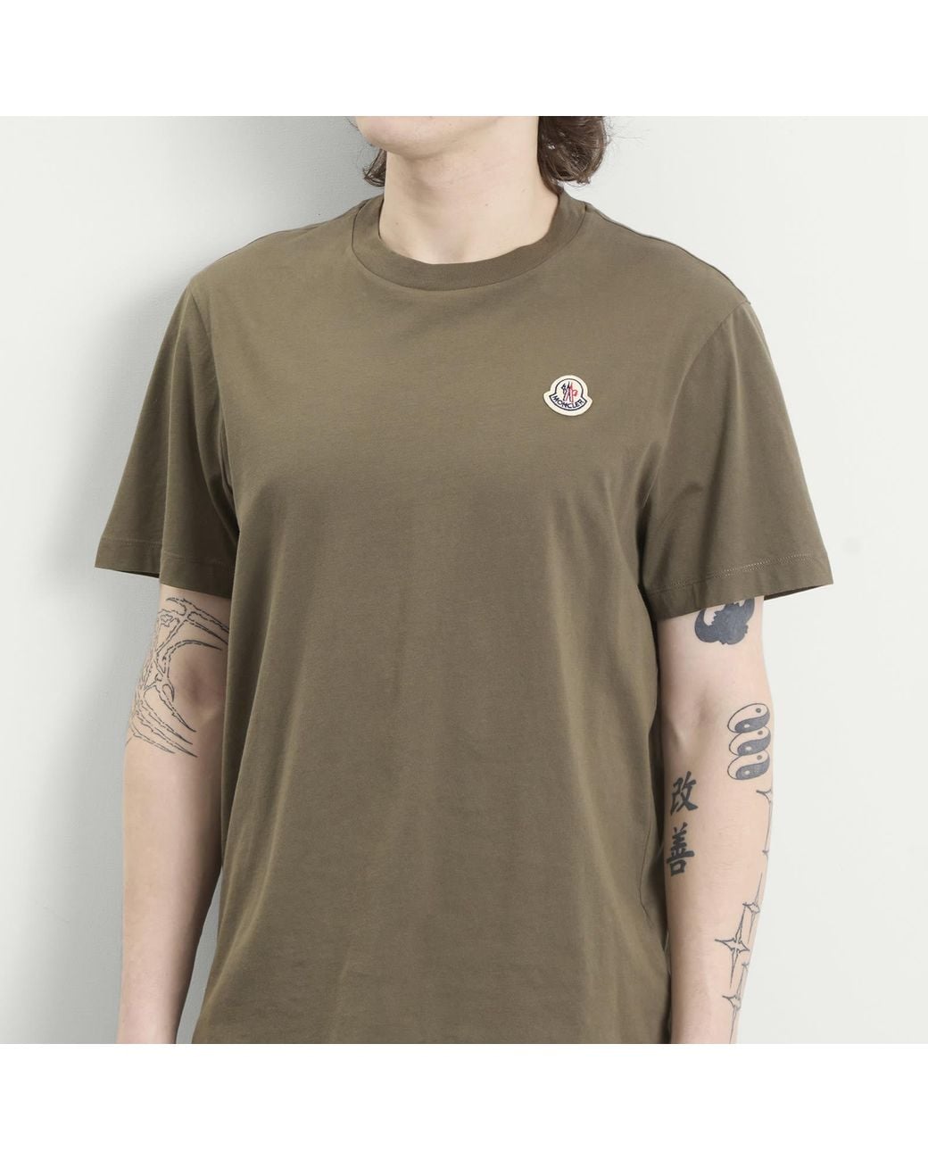 Moncler Black Short Sleeve 3 Pack Cotton T-Shirts for men