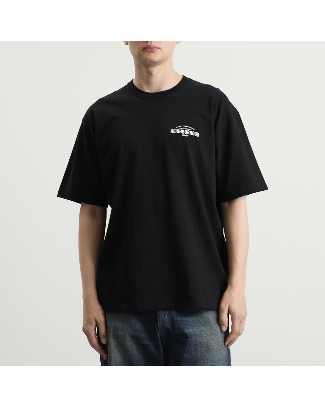 Neighborhood Black Ss-1 T-Shirt for men