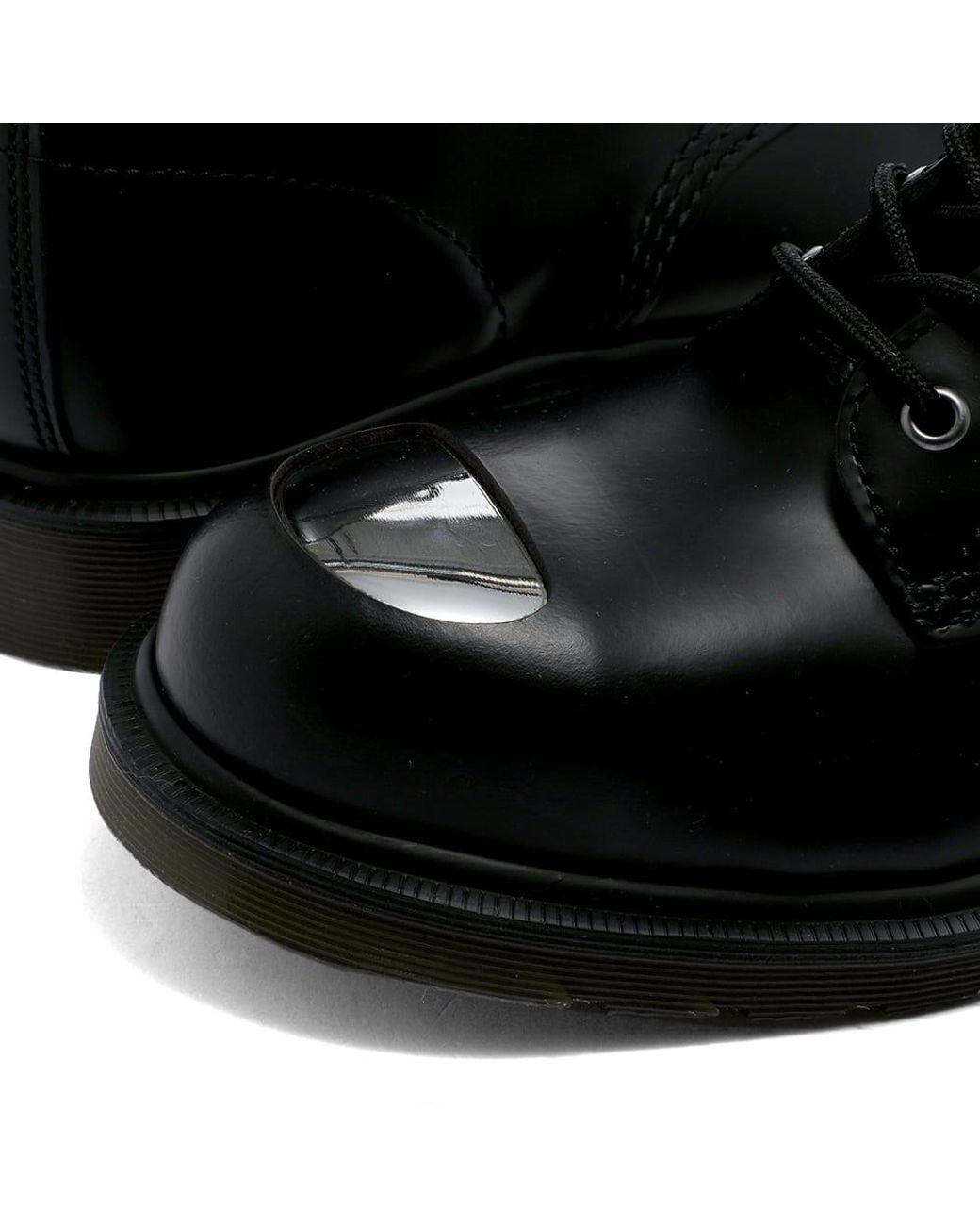 Dr. Martens 101 Exposed Steel Toe Boot in Black for Men | Lyst