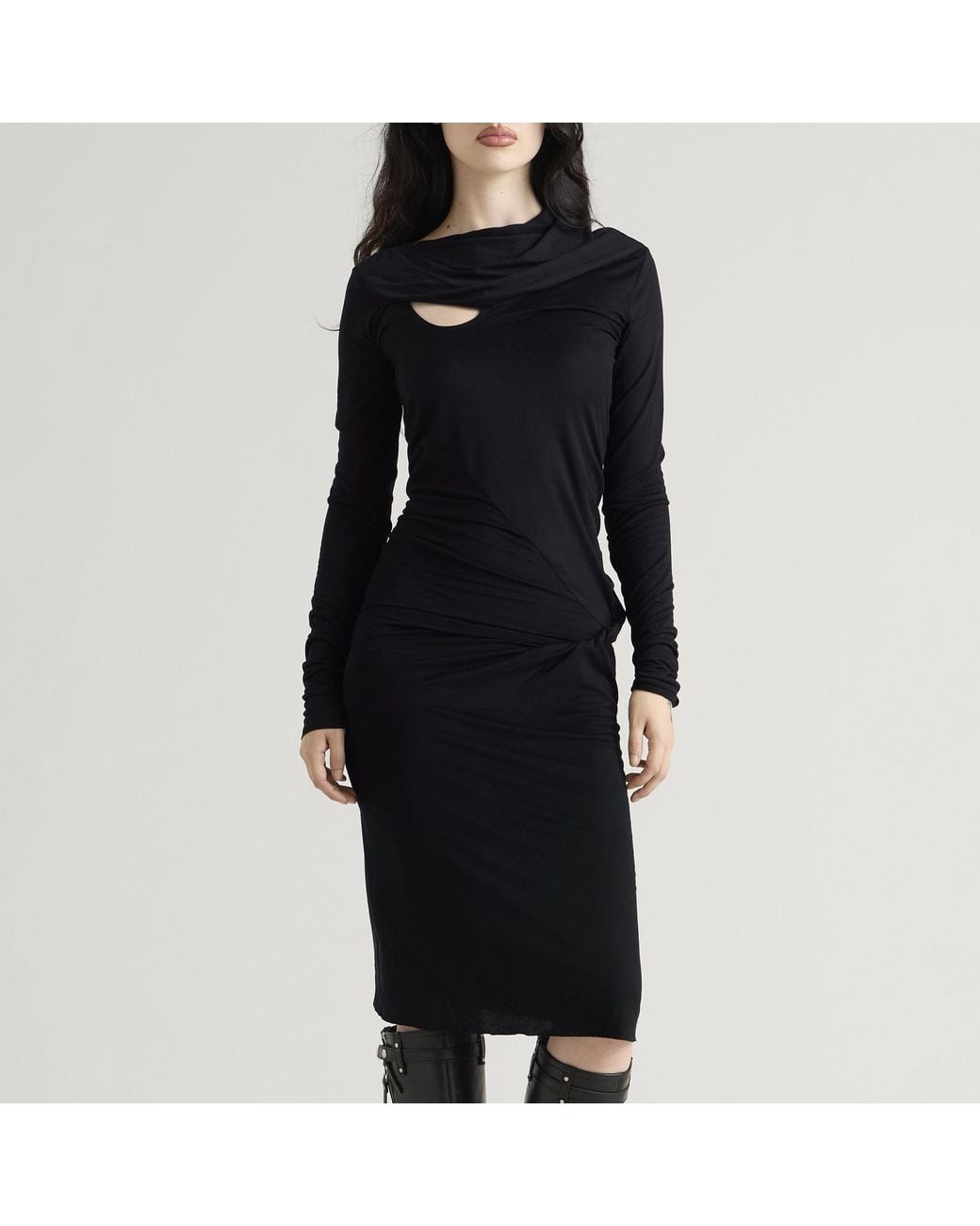 Rick Owens Black Coco Dress