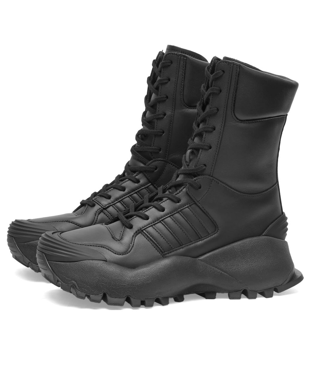 Adidas Black X Willy Chavarria Forum Boot Mid Sneaker