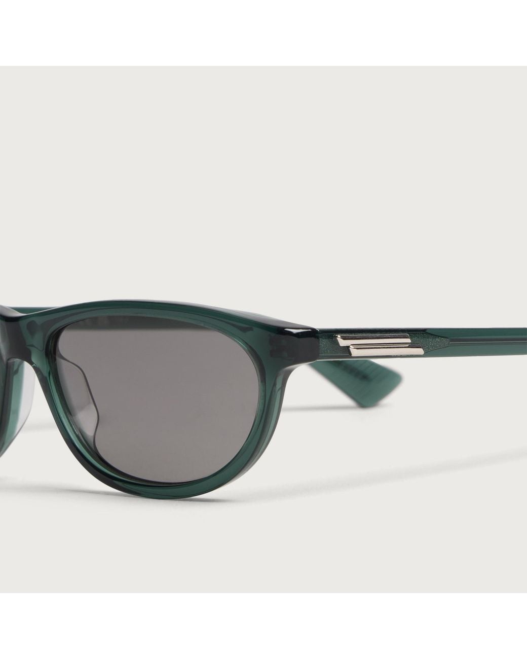 Bottega Veneta Gray Bottega Veneta Bv1497S Slim Ribbon Sunglasses