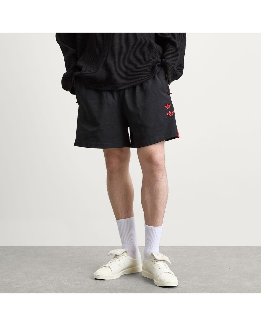 adidas X Willy Chavarria Gym Short in Black for Men | Lyst UK