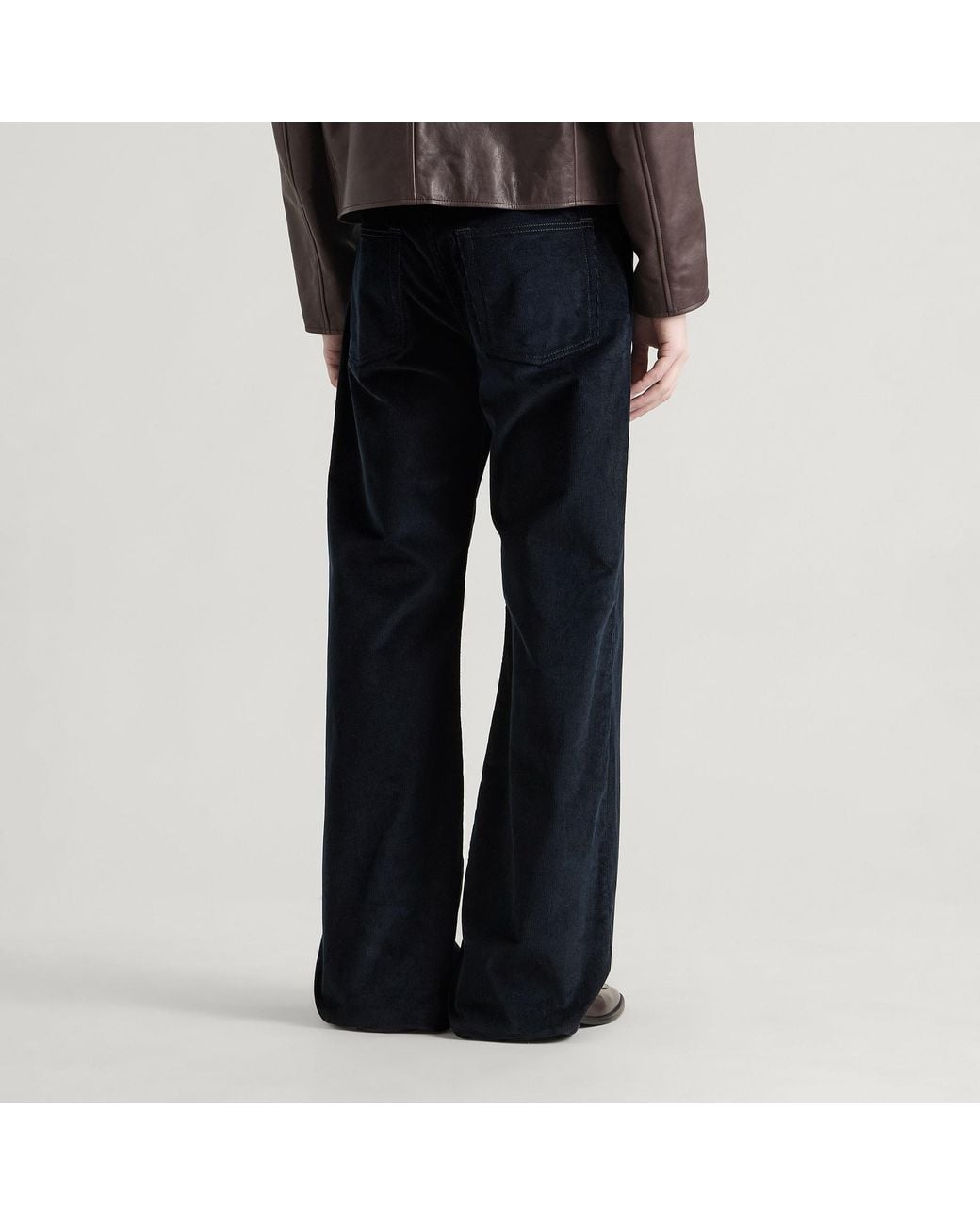 Acne Blue Pentyone Corduroy Trousers for men