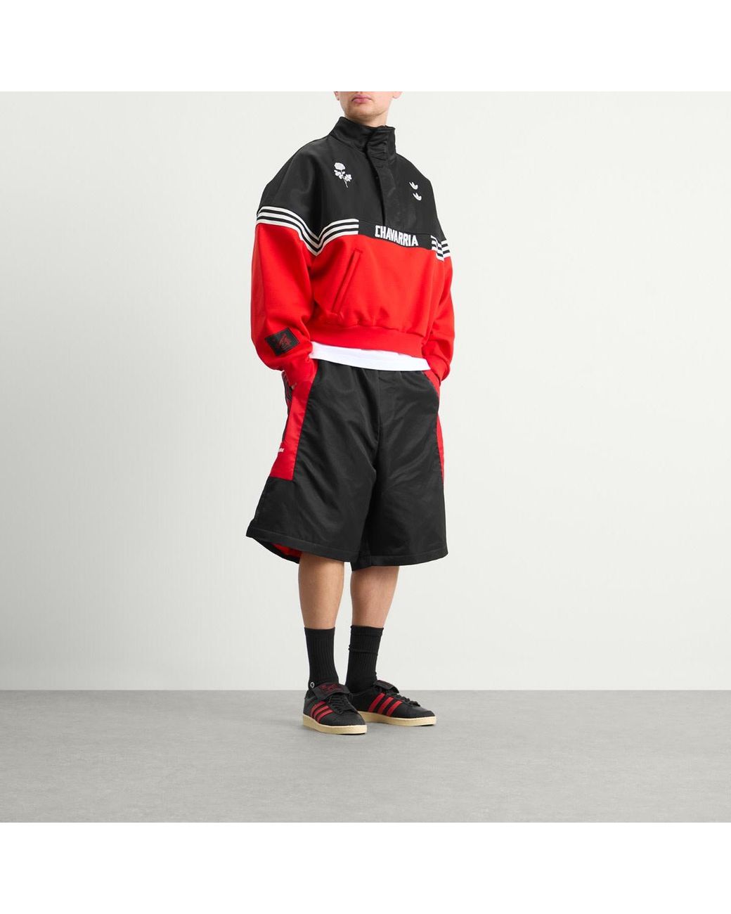 Adidas Red X Willy Chavarria Gomez Zip Off Pant