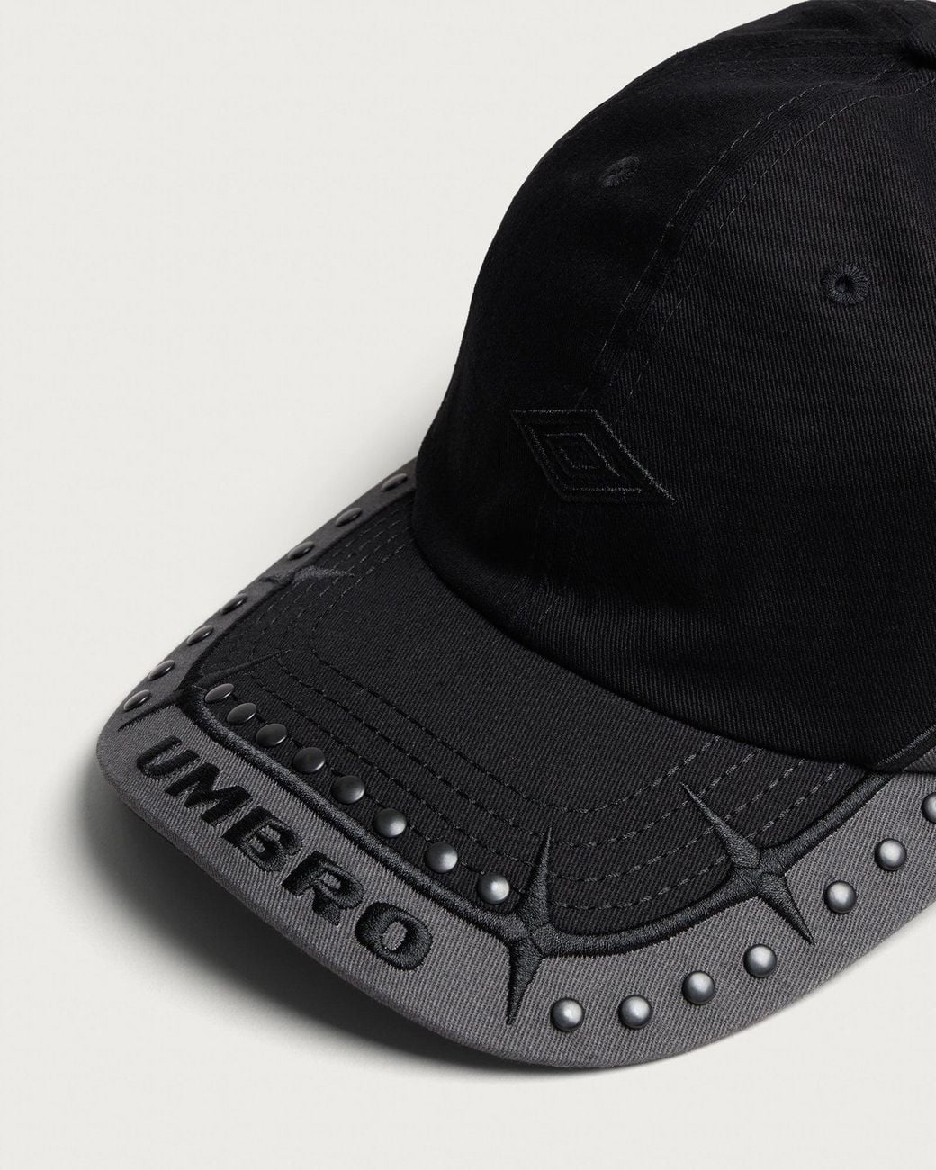 Umbro by Slam Jam Black Spikes Stud Cap for men