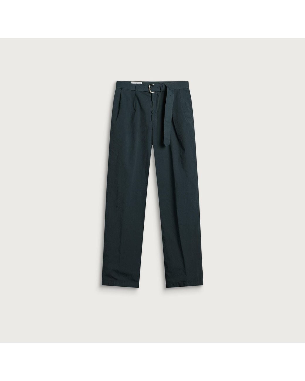Dries Van Noten Blue Preaches Overdye Belted Trousers for men
