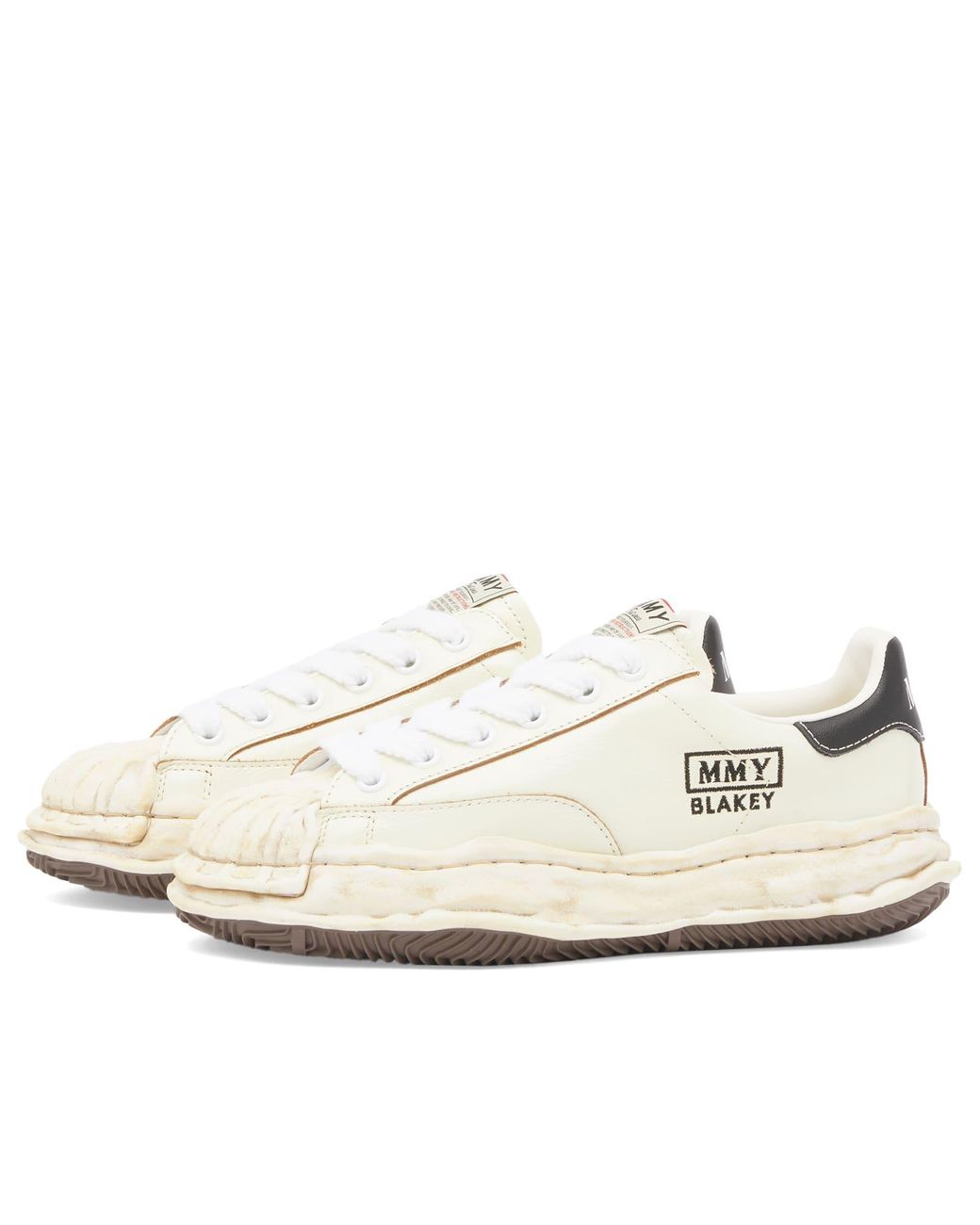 Maison Mihara Yasuhiro Blakey Original Sole Wrinkled Leather