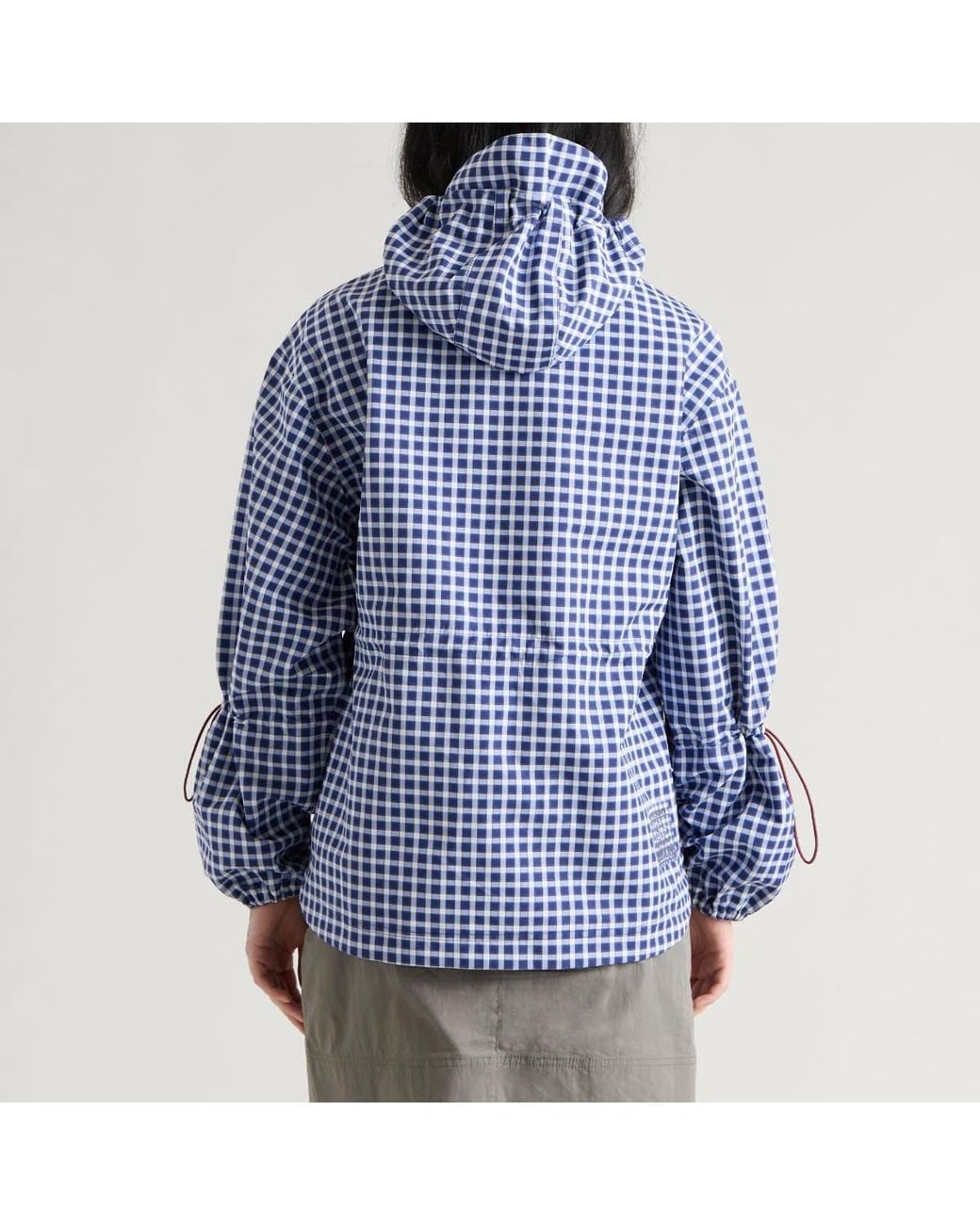 Damson Madder Blue End. X Matilda Raincoat