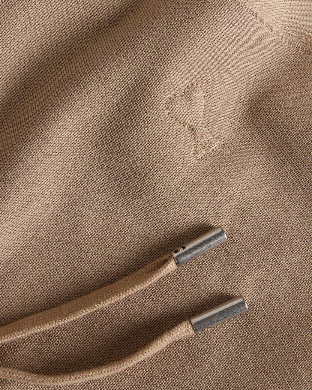 AMI Natural Adc Loopback Hoodie for men