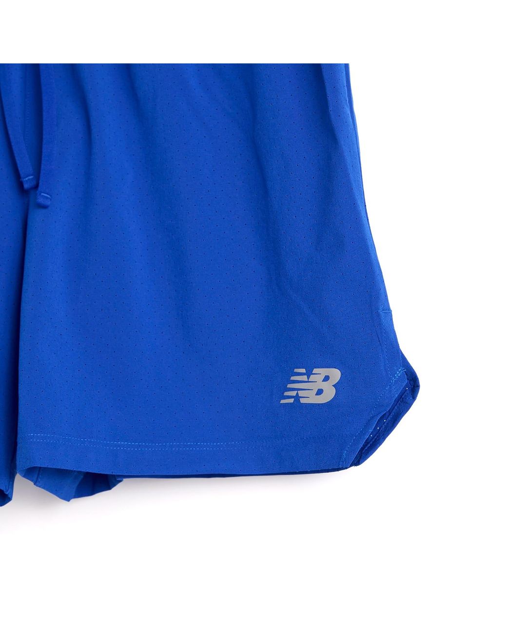 New Balance Blue Rc Short 5"