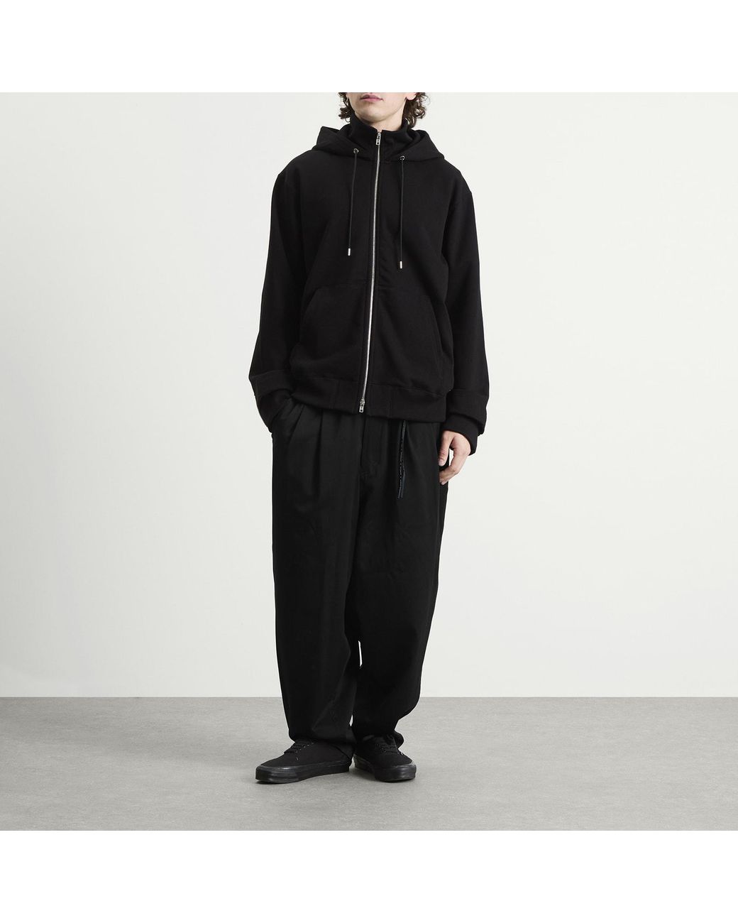 MASTERMIND WORLD Black Wide Easy Pants for men