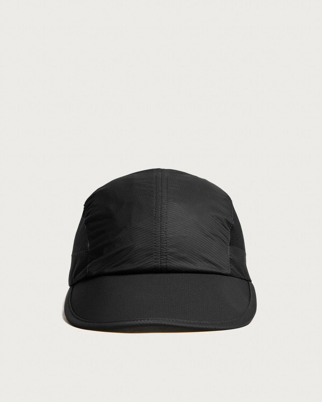Purple Mountain Observatory Black Tech Air Cap for men