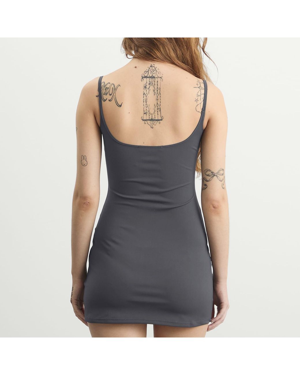 GIMAGUAS Gray Lula Mini Dress