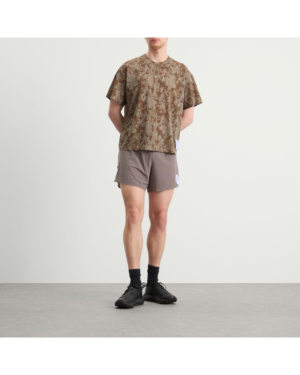Satisfy Gray Space-O 5 Shorts for men