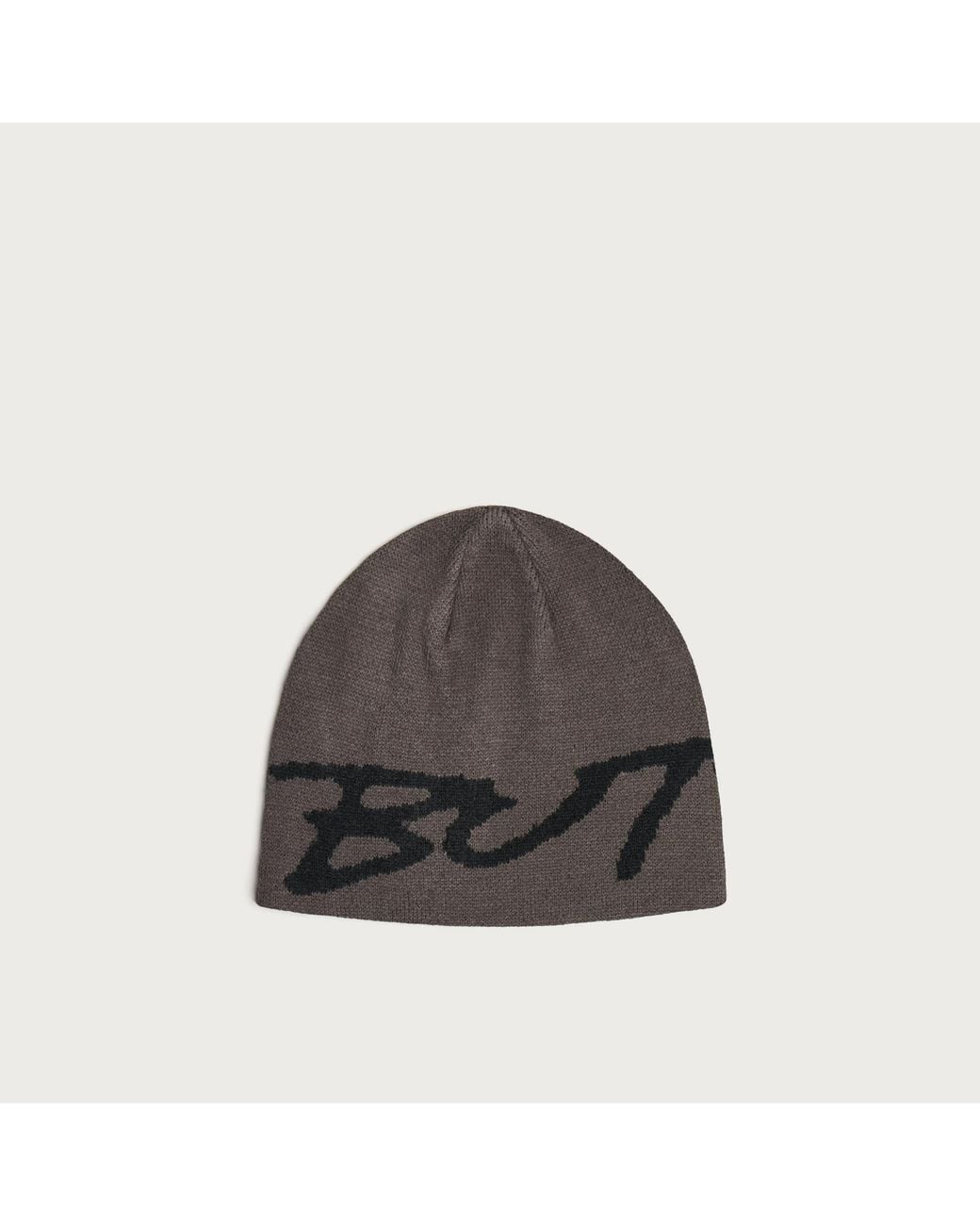Butter Goods Brown Terrain Skully Beanie for men