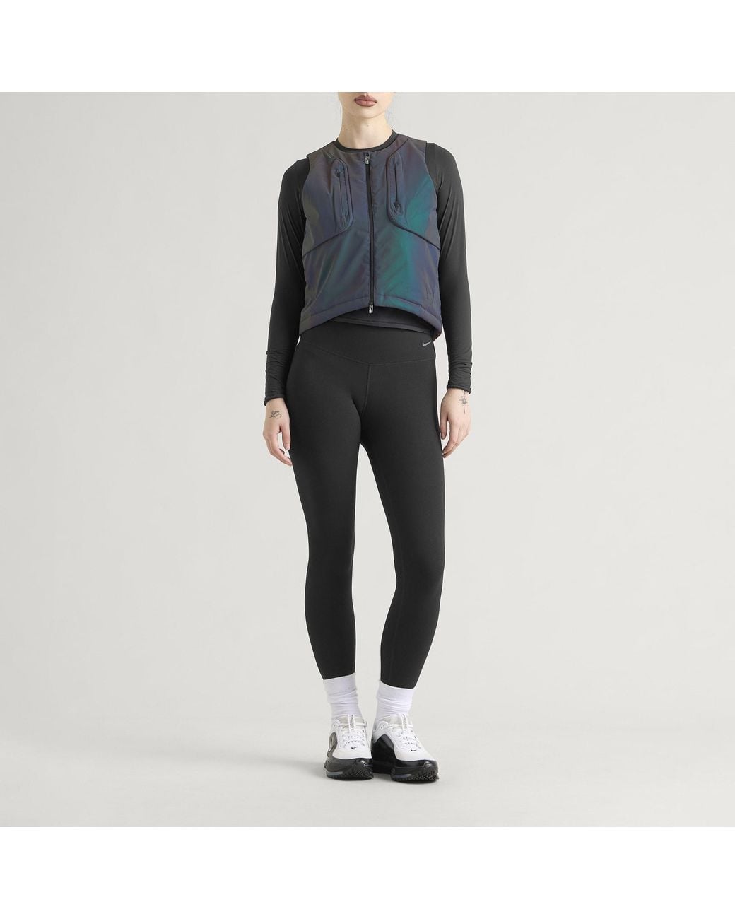 Nike Blue 'Slab Running Flash Therma-Fit Vest