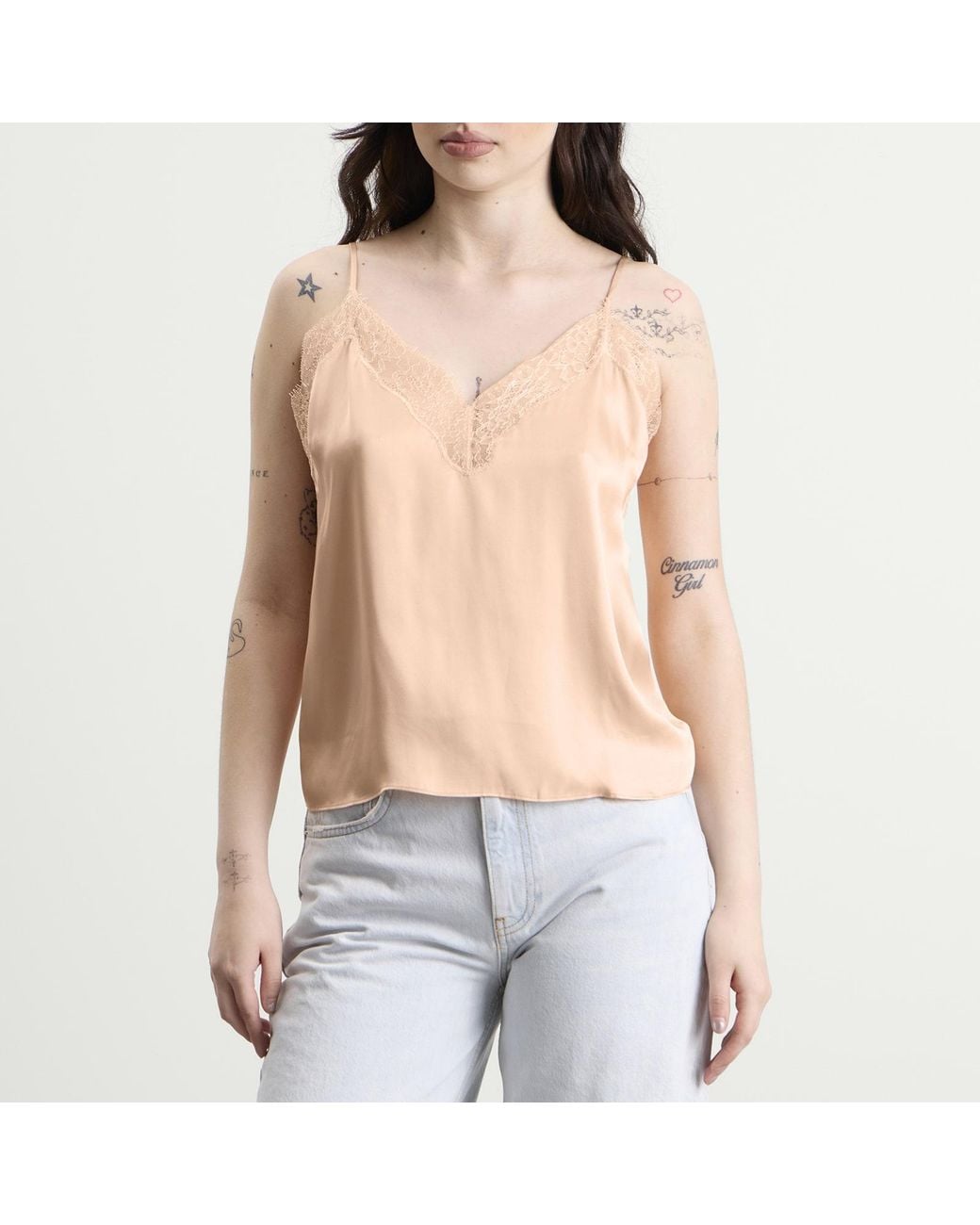 Anine Bing Natural Mael Camisole