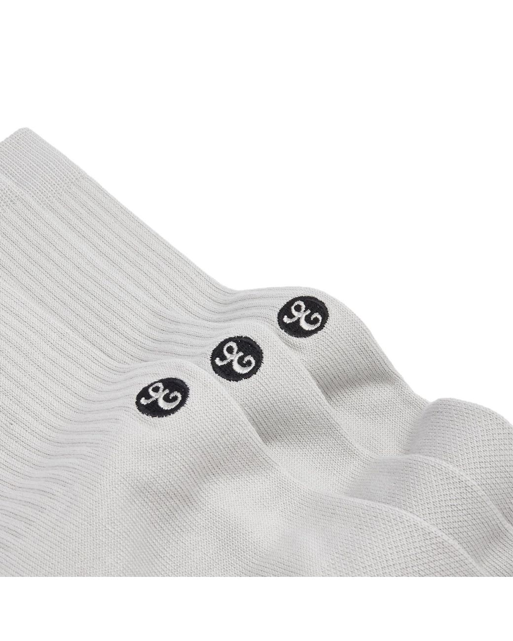 E by END. White Stance For Basic Crew 3-Pack