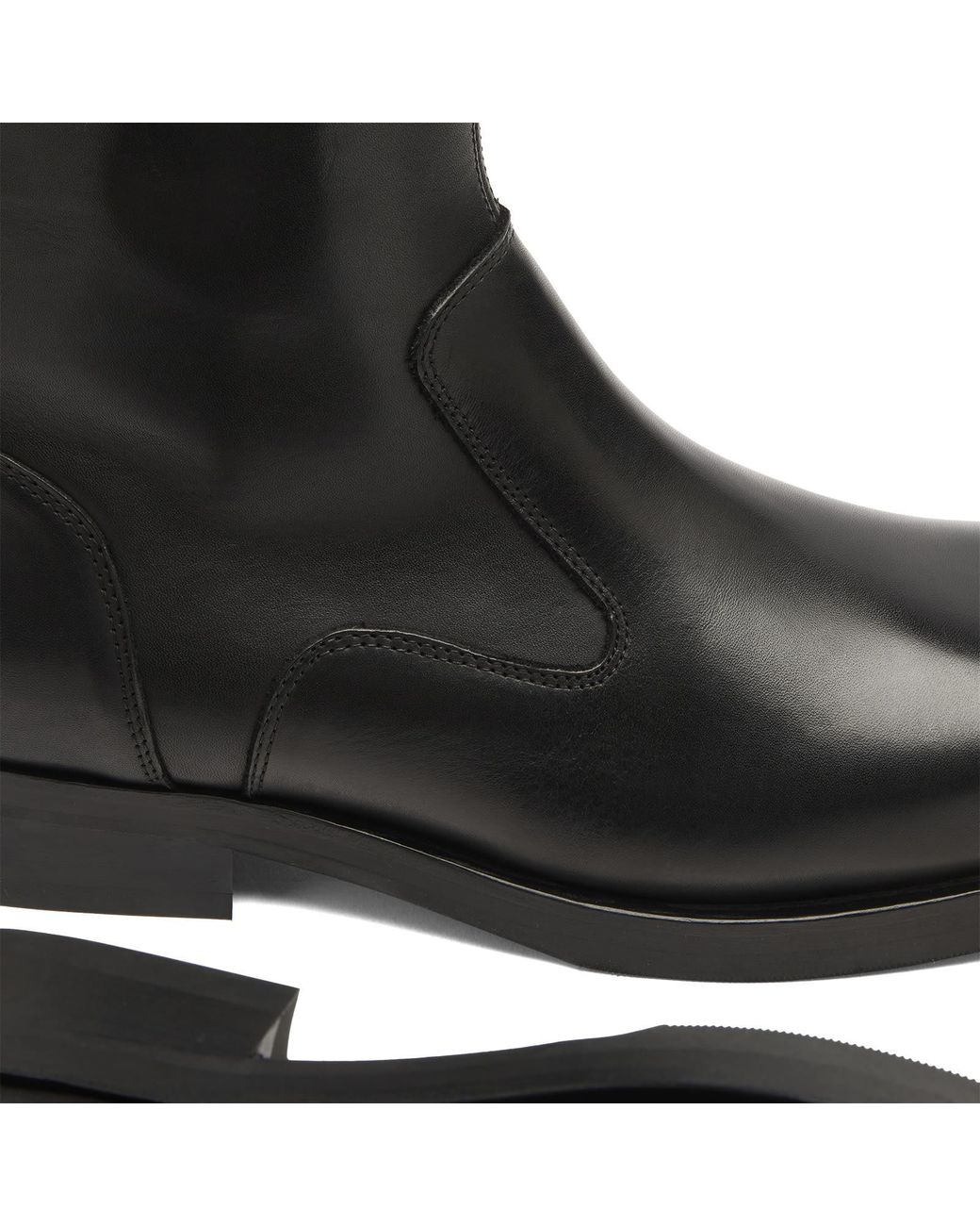 Ronning Black Zip Boot for men