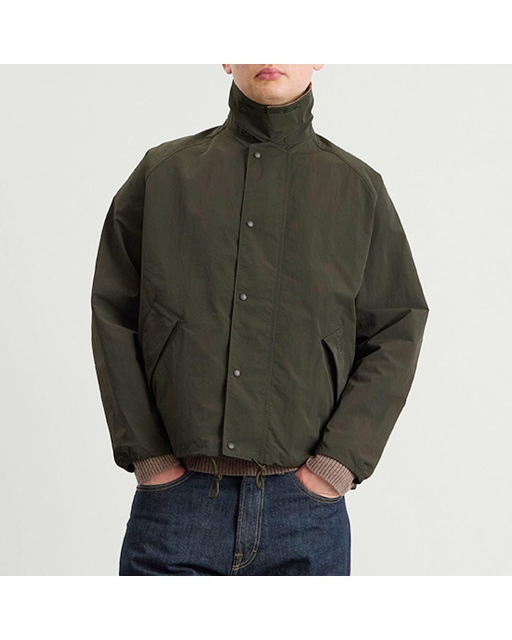 Barbour Green Transport Nylon Casual Jacket for men