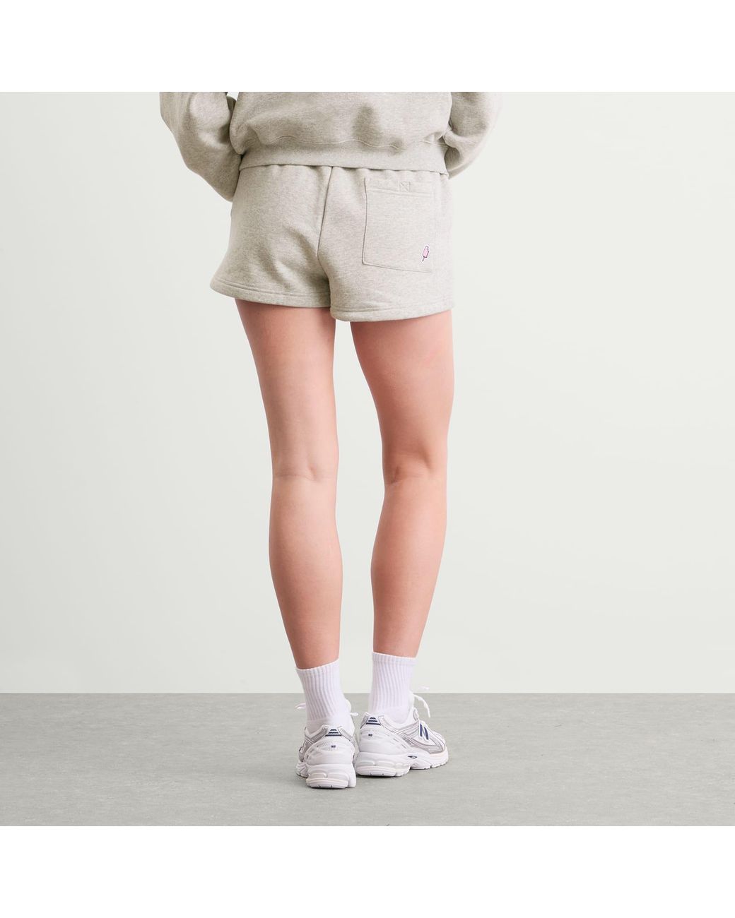 ICECREAM Gray College Shorts