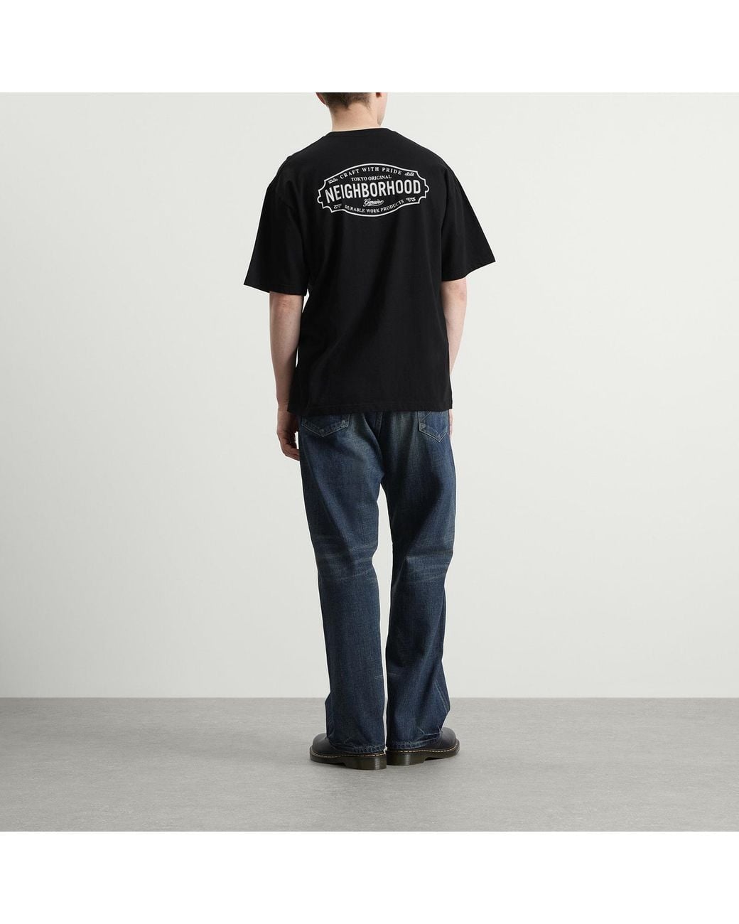 Neighborhood Black Ss-1 T-Shirt for men
