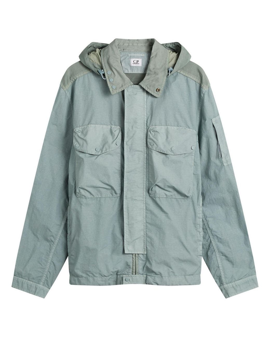 C.P. Company Flatt Nylon Mixed Goggle Overshirt in Blue for Men | Lyst C.P. Company Flatt Nylon Mixed Goggle Overshirt in Blue for Men | Lyst