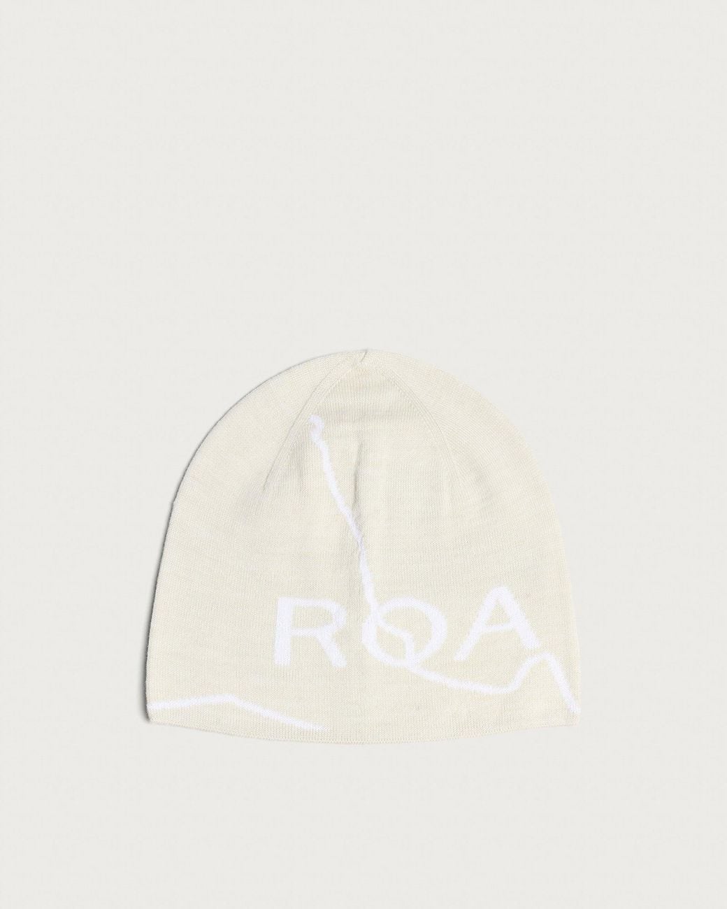 Roa Natural Logo Wool Beanie for men