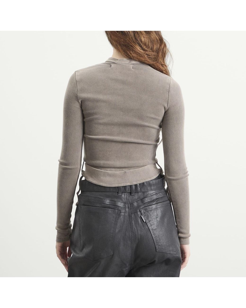OTTOLINGER Gray Double Closure Cardigan