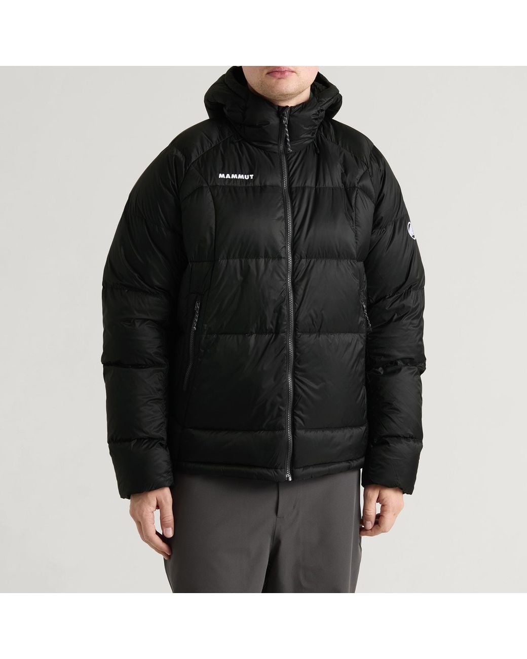 Mammut Black Glacier Glow Down Jacket for men