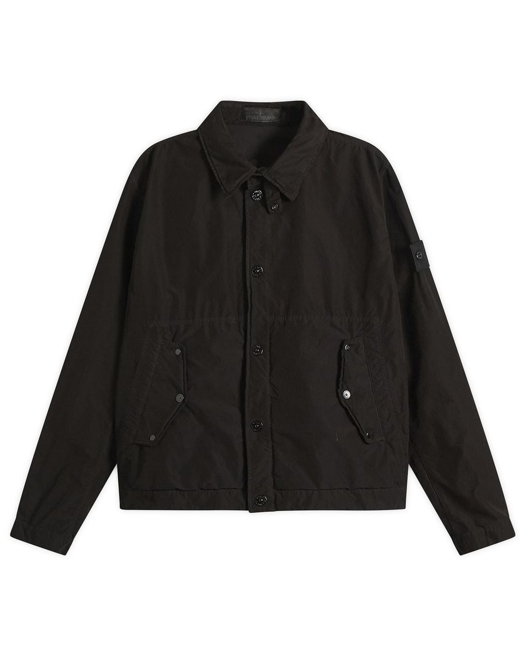 Stone Island Black Ghost David Light-Tc Coach Jacket for men