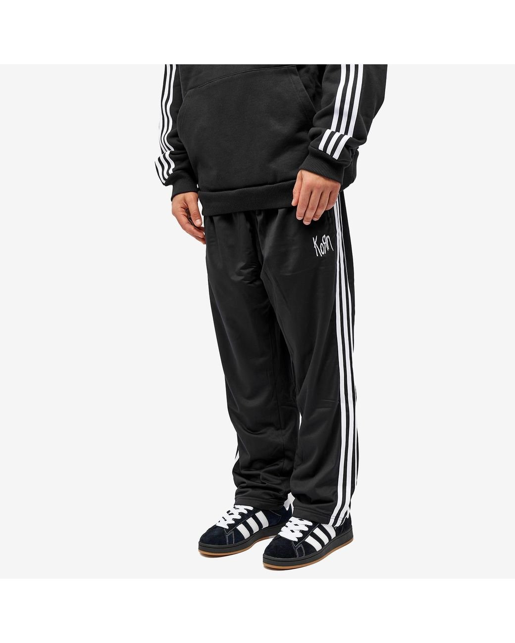 adidas KORN TRACK PANT ブラック - メルカリ